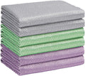 HOMEXCEL Microfiber Glass Cleaning Cloths-6PK, 16"x14" Lint Free Window Cleaning Cloth, Glasses, Mirrors, Screens, Stainless Steel, Premium Microfiber Wipes for Cleaning, Glass and Window Cleaner