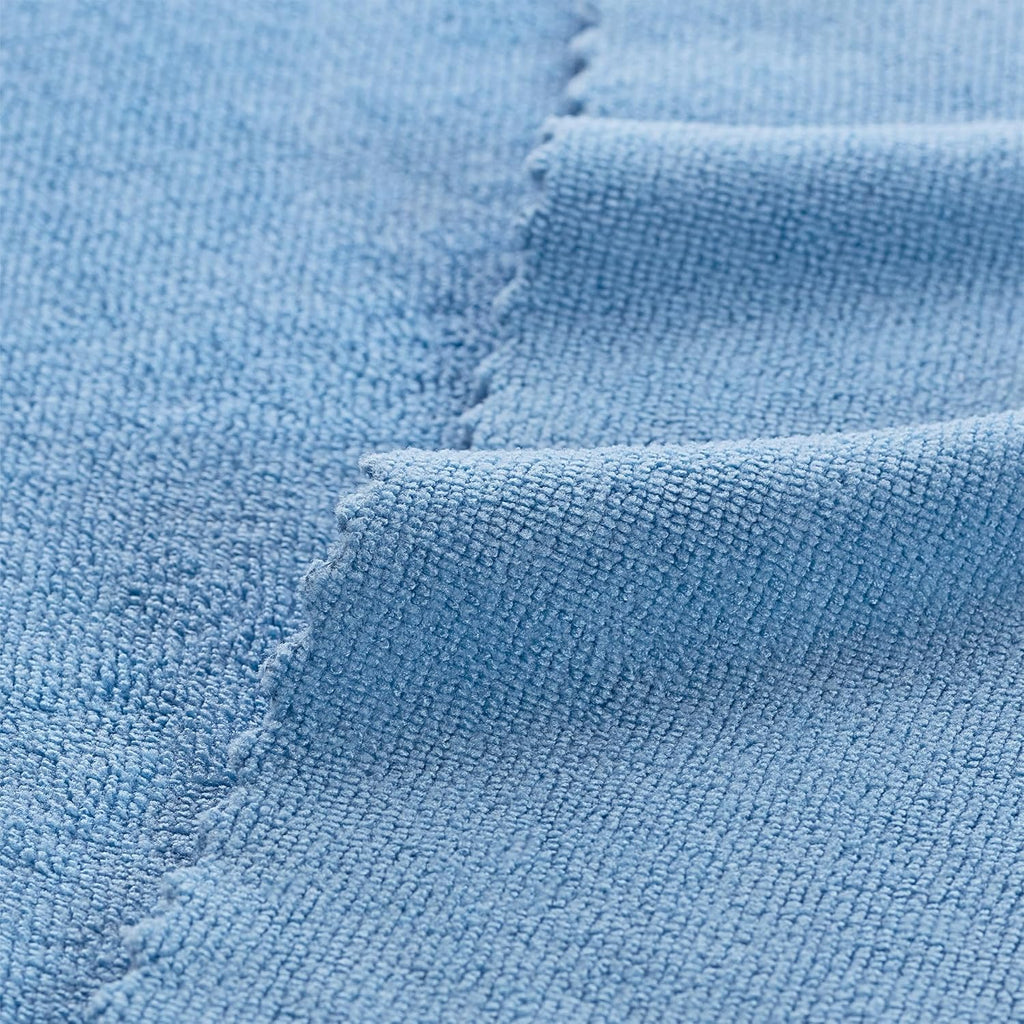 Arkwright Smart Rags in Box - (Pack of 50) Lint Free Microfiber Cleaning Cloth, Scratch & Streak-Free, Dispensable Wash Towels for Cars, Window Glass, and Auto Shop, 12 x 12 in, Blue