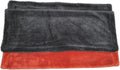 SOFTBATFY 1200 GSM 36" x 24"Dual Sided Microfiber Car Cleaning Drying Towel with Twist Pile, Super Absorbent, Scratch-Free, Machine Washable(Red-Grey)