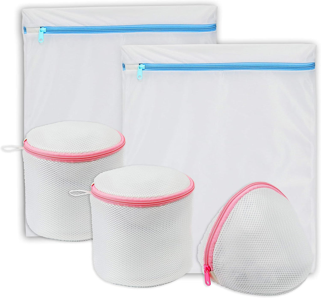 Simple Houseware Laundry Bra Lingerie Bags (2 Large & 3 Underwear Bags) - 5 Pack