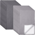 Breling 20 Pcs Silver Jewelry Polishing Cloths 6 x 8 inches Jewelry Cleaning Cloth Sterling Polish Cloths for Jewelry