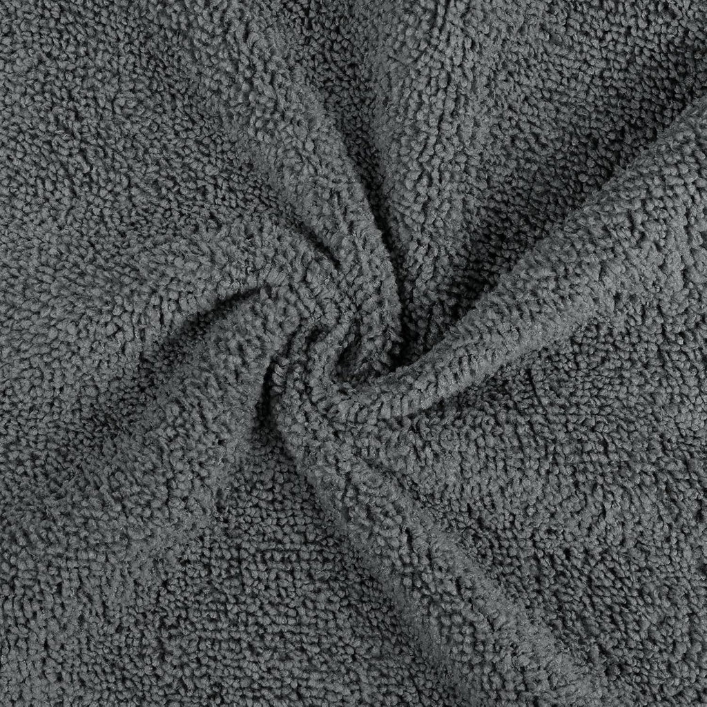 Orighty Washcloths Bulk Towel Sets 50 Pack, Highly Absorbent and Super Soft Microfiber Fingertip Towels, Multi-Purpose Wash Cloths for Bathroom, Hotel, Gym, and SPA, 12x12 Inch, Grey