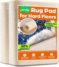 Non-Slip Rug Pad Gripper 2.5x8 Feet, Anti Skid Mat for Under Area Rugs, Keeps Rugs in Position and Safe, Thick Cushioned Carpet Pad for Hardwood Floors Protection