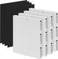 AP-1512HH Replacement Filter Compatible with Coway Airmega AP-1512HH and Airmega 200M Air Puri-fiers, 4 Filters and 4 Carbon Pre-Filters, Compared to Part #3304899, 4 Pack