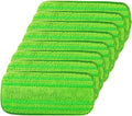 Orighty Reusable Mop Pads Compatible with Swiffer WetJet - Microfiber Pad Refill Machine Washable for Household Cleaning - Cleaning Floor Mop Head Pads Work Wet and Dry - Pack of 8