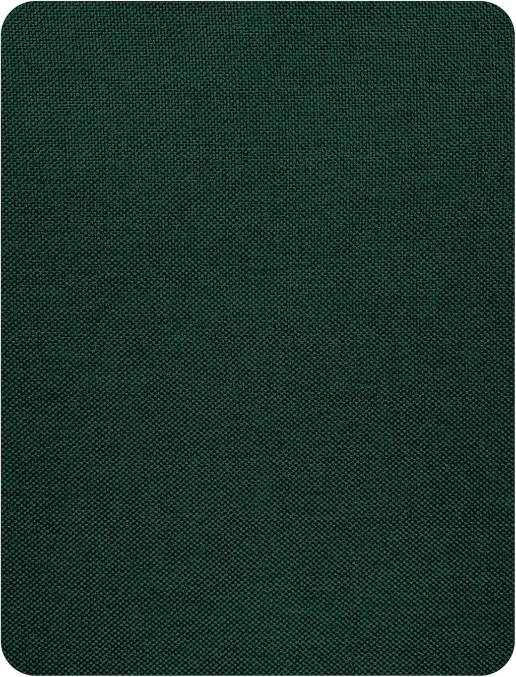 KING MOUNTAIN Coarse Linen Repair Patches, Self-Adhesive Linen Fabric Patches, 8X11 inch, Multi Color, Can be Used for Linen Sofa Repair and Linen Clothes Repair(8" x 11",Dark Green)
