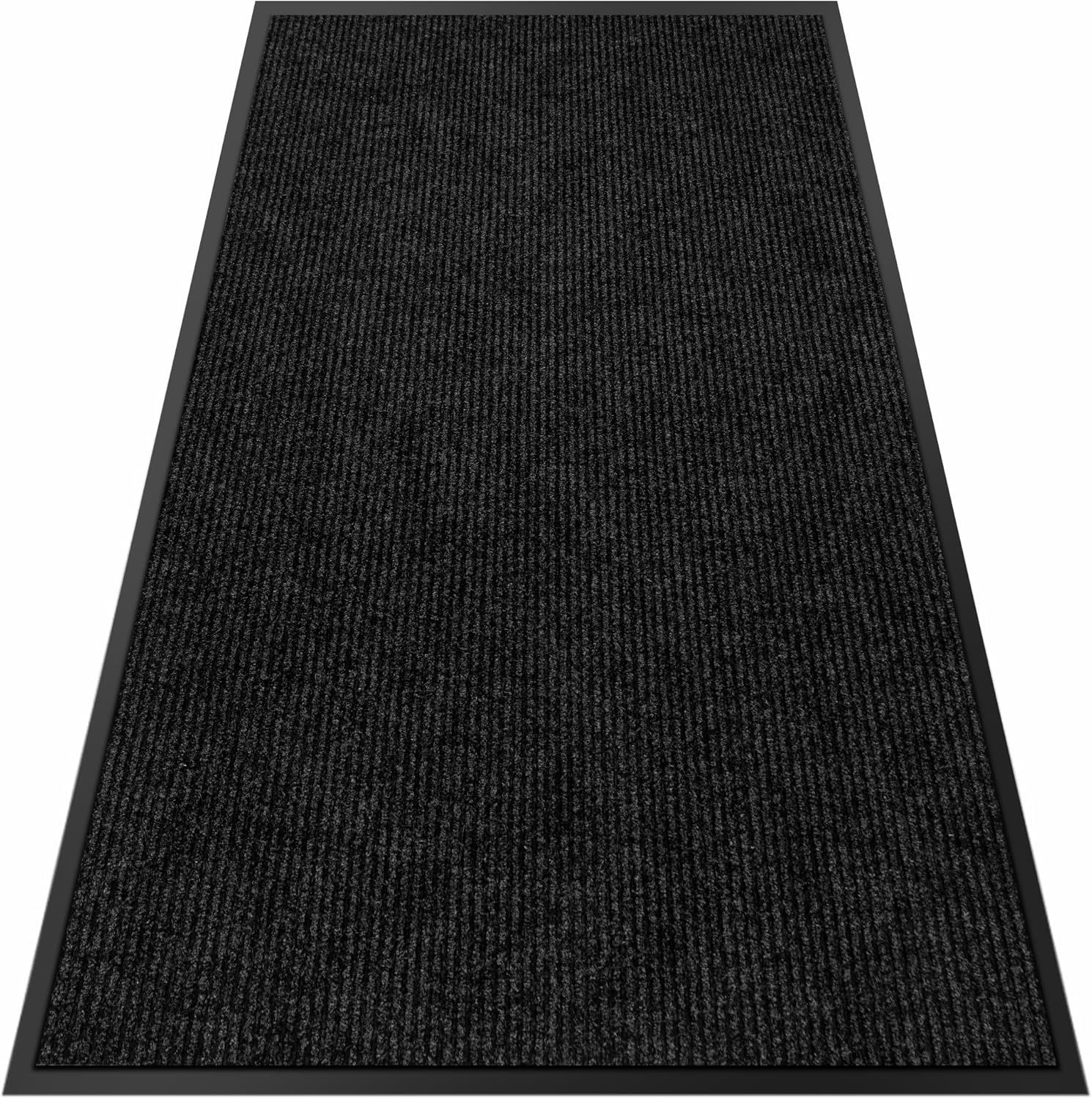 2′ x 27′ Front Door Mat Indoor Outdoor Entrance, Commercial Floor Mat Heavy Duty Dirt Trapper Entryway Doormat, Custom Size Non Slip Rubber Backing Welcome mat, Door Mat for High Traffic Area