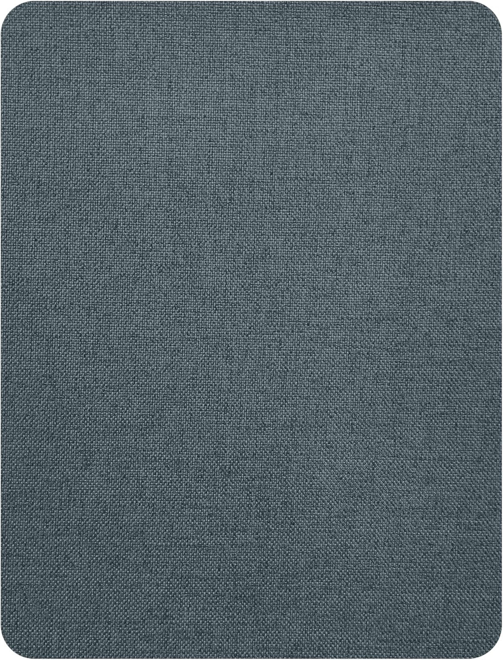 KING MOUNTAIN Coarse Linen Repair Patches, Self-Adhesive Linen Fabric Patches, 8X11 inch, Multi Color, Can be Used for Linen Sofa Repair and Linen Clothes Repair(8" x 11",Blue Dark Grey)