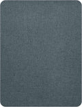 KING MOUNTAIN Coarse Linen Repair Patches, Self-Adhesive Linen Fabric Patches, 8X11 inch, Multi Color, Can be Used for Linen Sofa Repair and Linen Clothes Repair(8" x 11",Blue Dark Grey)