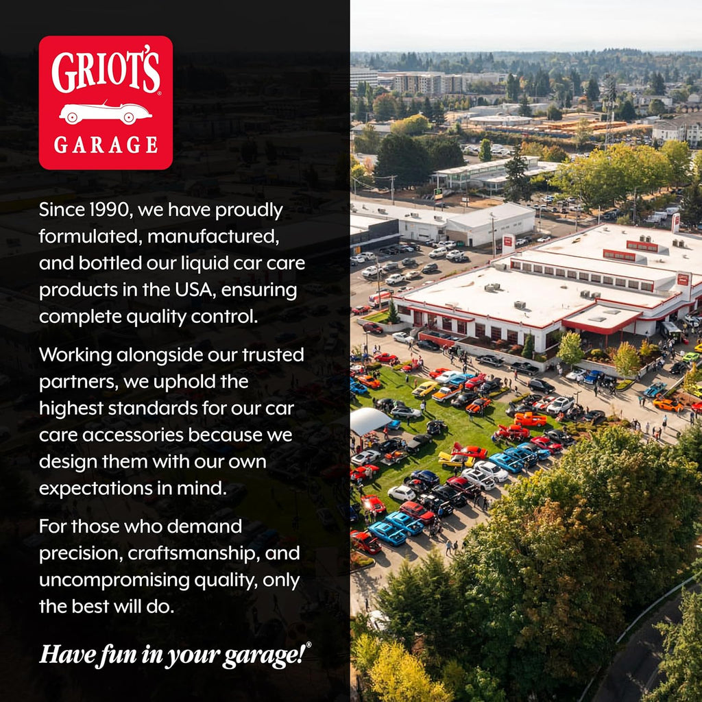 Griot's Garage 5.5” Red Foam Waxing Pads for Car Detailing, Polishing and Buffing Pads for Use with Waxes and Sealants, 10525, Set of 2