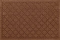 WaterHog Heavy Duty Doorway Mat, 2' x 3', Made in USA, Durable & Skid-Resistant Entryway Mat, Water-Trapping, Indoor/Outdoor Decorative Floor Covering, Cordova Collection, Dark Brown