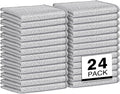 AIDEA Non Scratch Wire Dishcloth 24PK, Wire Dishwashing Rag for Wet and Dry, Washable Dish Rags No Odor, Cleaning Pads Steel Scrubber for Cookware, Sinks, Dishes, Stove Tops, 7"×8"