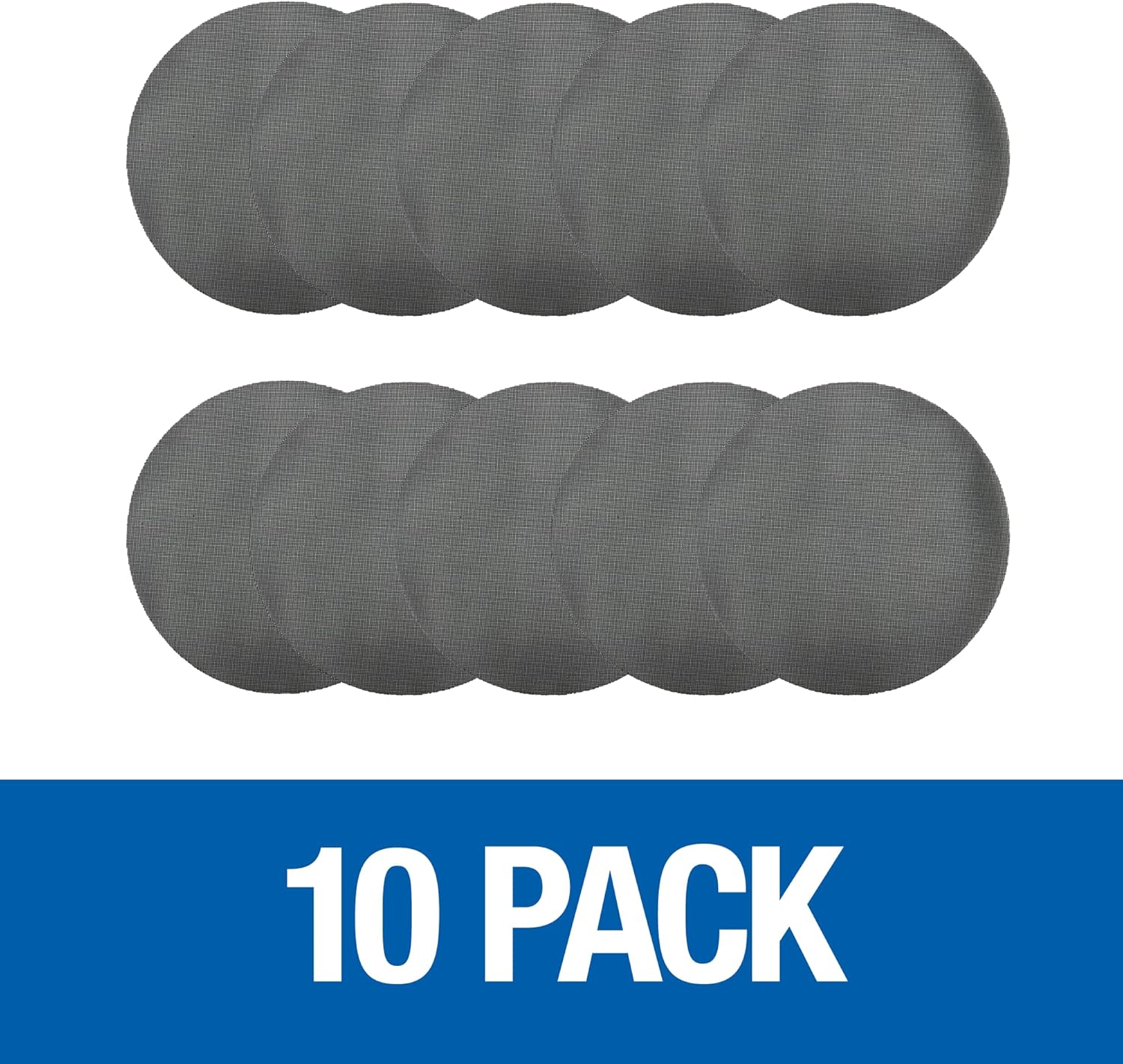 Floor Sanding Screen Disc, 10 Pack, 18", Grit 80