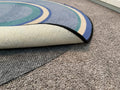 Hold-a-Rug Plush 8'6" Round Nonskid, Nonslip Rug Pad, Reversible Gripper, ¼ Thick, Safe for All Floors and Carpet, Keep Area Rugs Secure