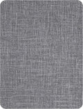 Fine Linen Repair Patches, Self-Adhesive Linen Fabric Patches, 8X11 inch Extra Size, Multi Color, Can be Used for Linen Sofa Repair and Linen Clothes Repair(8" x 11",Dark Grey 3.0)