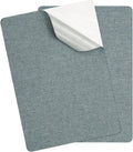 PATIKIL 8x11 Inch Linen Repair Patches, 2Pcs Self-Adhesive Fabric Patch for Sofas Tote Bags Furniture Car Seats Clothes Tents, Blue
