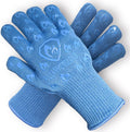 Grill Armor Oven Gloves 932°F Extreme Heat & Cut Resistant Oven Mitts with Fingers for BBQ, Cooking, Grilling, Baking – Accessory for Smoker, Cast Iron, Fire Pit, Camping, Fireplace, Griddle & More