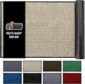 GORILLA GRIP Traffic Guard Door Mat, 47x35, Heavy Duty Welcome Mats, Commercial Office Space Doormat, Waterproof, Fade Resistant, Strong Rubber Backing, Low Profile, Shoe and Boot Scraper, Light Gray