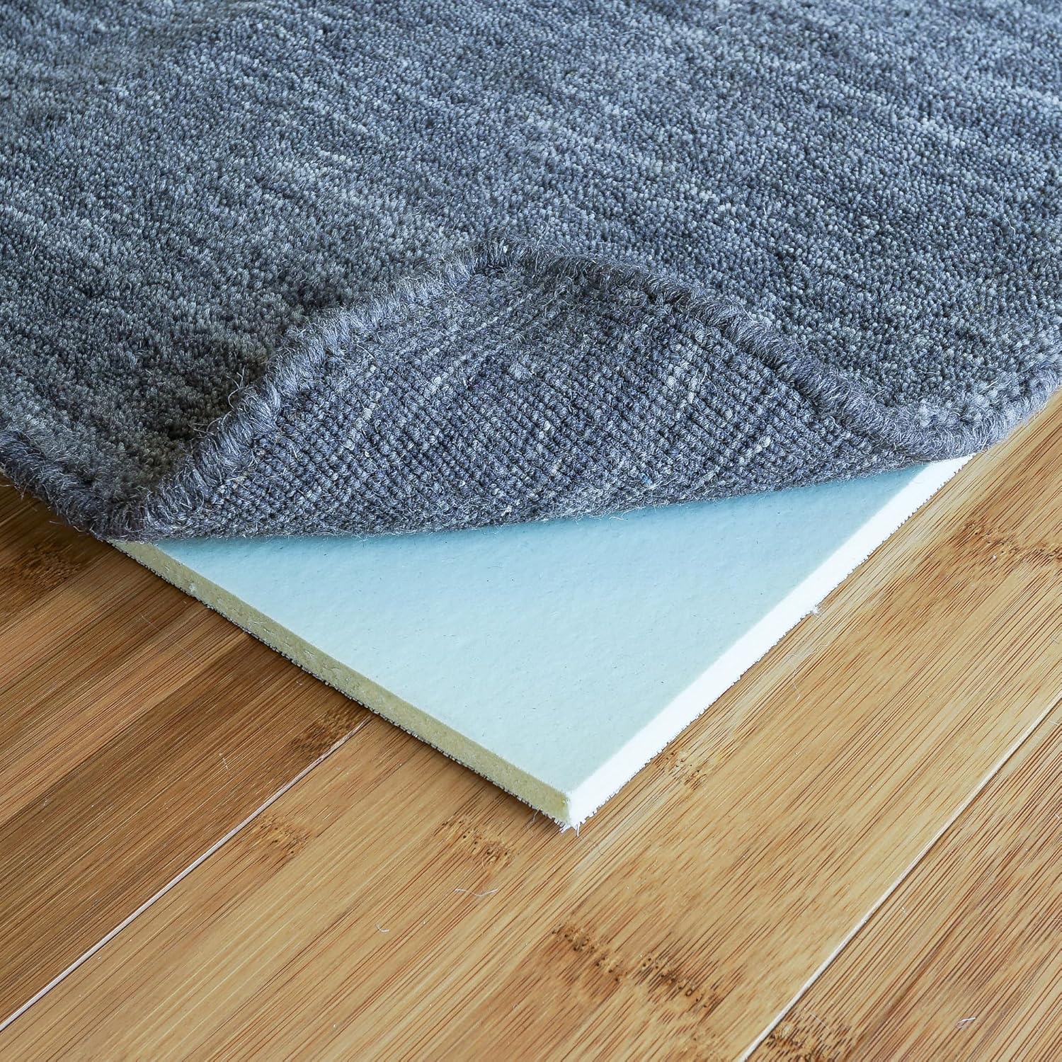 RUGPADUSA - Cloud Comfort Memory Foam - 7'x10' - 7/16" Thick - Luxurious Cushioned Rug Pad - Water Resistant