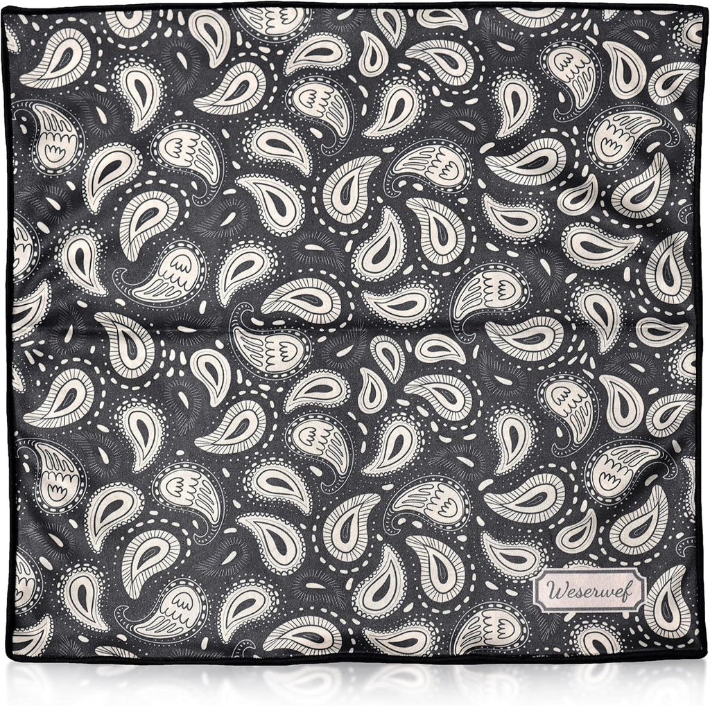 WESERWEF Design Microfiber Glasses Cleaning Cloth – Premium Cleaning Cloth for Eyeglasses, Screens, Tablets, Cameras & Lenses, 12" x 12", Ultra-Soft & Scratch-Free (Doodle)