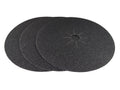 Starcke 16'' x 2'' Silicon Carbide Slotted Edger Floor Sanding Discs (10 Pack, 24 Grit)