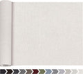 Fine Linen Repair Patches, Self-Adhesive Linen Fabric Patches, 12X40 inch Extra Size, Multi Color, Can be Used for Linen Sofa Repair and Linen Clothes Repair (12" x 40", Off White)